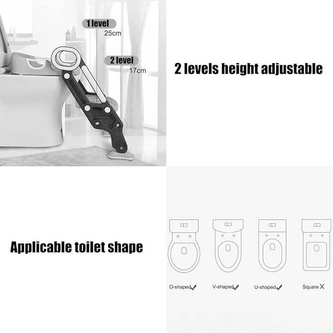 Potty Trainer with Ladder for Toddler