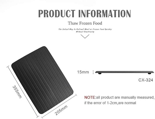 Fast Frosting Dish Board