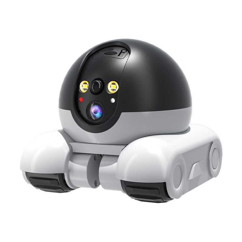 Pet monitoring device with camera on a white background