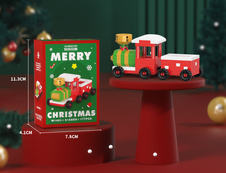 Christmas Themed Lego Blocks