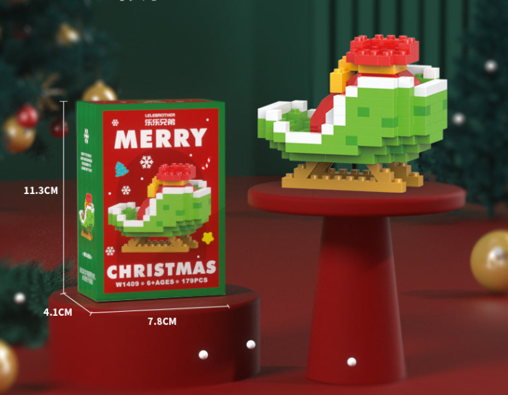 Christmas Themed Lego Blocks