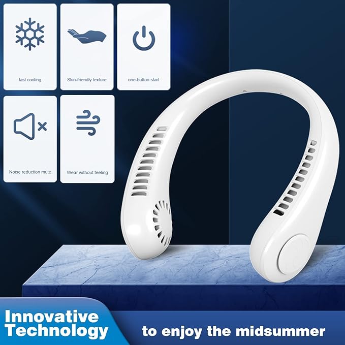 Rechargeable Mini Neck Fan